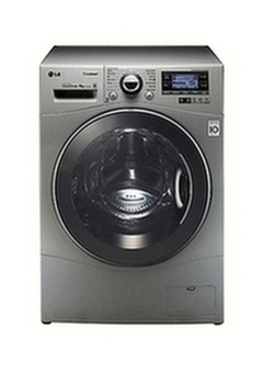 LG F14A7FDSA5 TrueSteam™ Freestanding Washing Machine, 9kg Load, A+++ Energy Rating, 1400rpm Spin, Silver